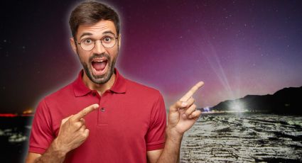 ¡Como en Noruega! Aurora boreal sorprende a México y pinta el cielo de colores | FOTOS