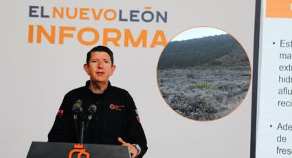 Frente Frío No. 13 pintó de blanco las montañas de Galeana; se preparan para más bajas temperaturas