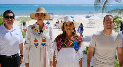 Mara Lezama anuncia habilitación de accesos libres a playas de Tulum, señala que son un derecho