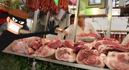 VIDEO | Intentan extorsionar a empleados de carnicería y estos se resisten en la GAM