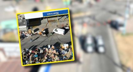 Rapiña en San Juan del Río: Desalojo de llantera Michelin desata caos y saqueos