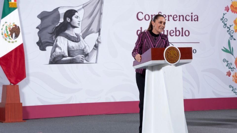 Sheinbaum Pardo criticó a la oposición.