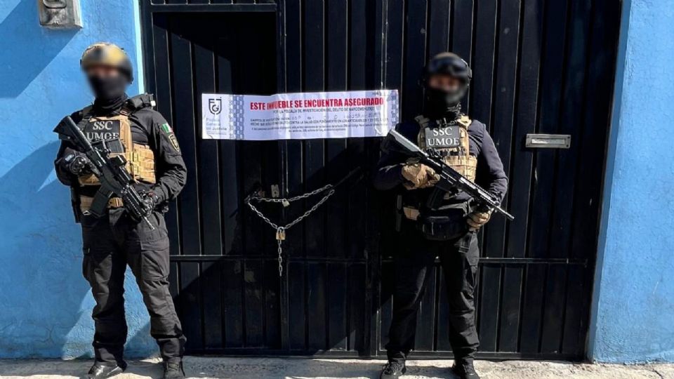 Las personas detenidas y el material de delito asegurado, quedaron a disposición del agente del Ministerio Público.