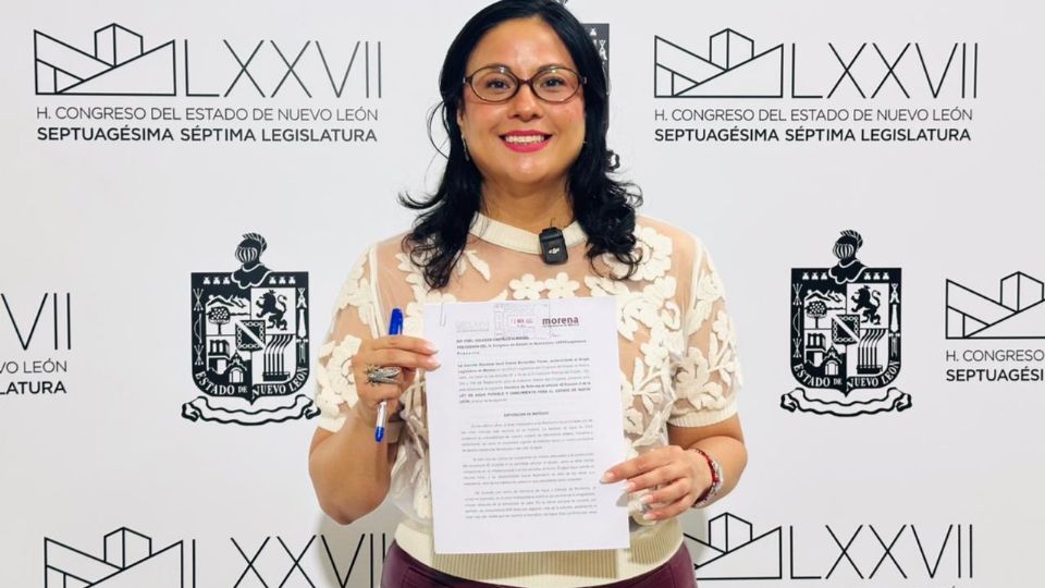 La diputada Grecia Benavides propuso tarifas preferenciales para los hogares que consuman agua responsablemente en Nuevo León.