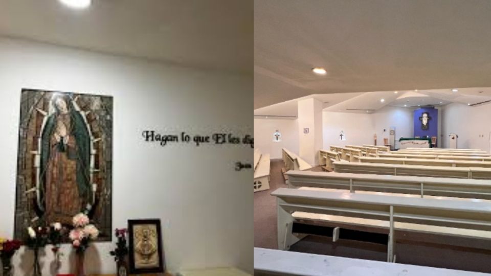 La capilla 'escondida' en Monterrey que se encuentra en una plaza comercial
