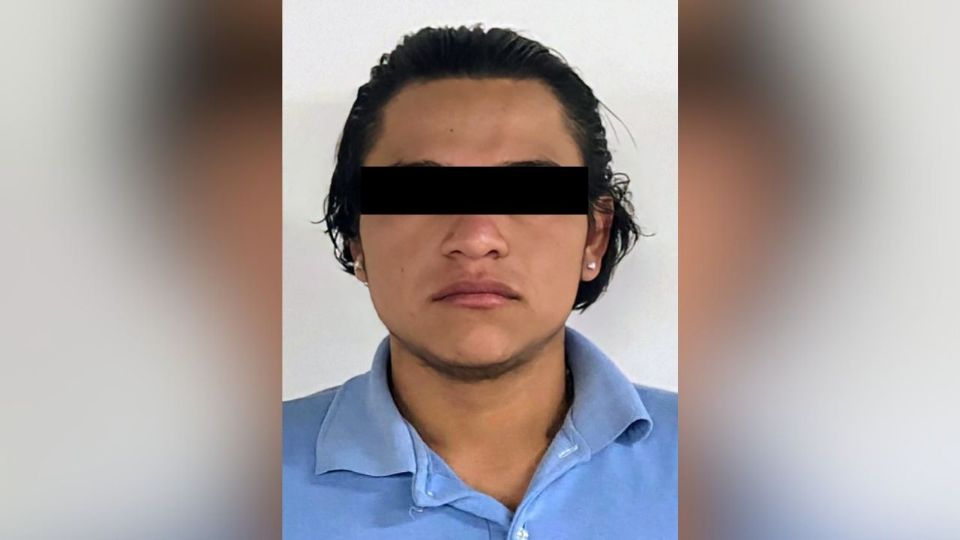 El sujeto fue identificado como Óscar 'N' de 22 años de edad.