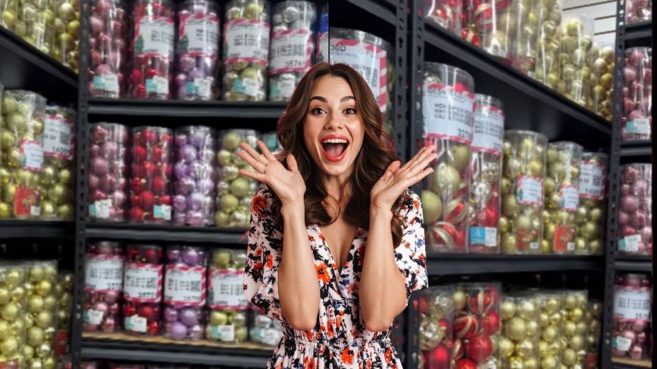 La tienda secreta en CDMX que vende esferas de Navidad por menos de 400 pesos