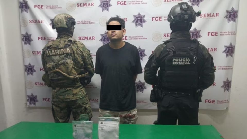 'El Pilas', que aquí te decimos quién es, fue detenido como operador del CJNG y segundo de 'La China' en Colima.