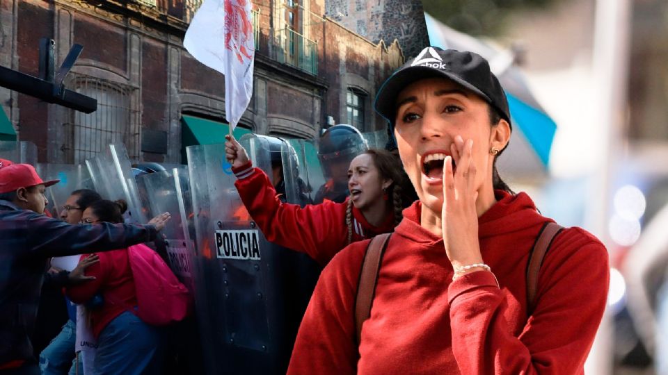 Los docentes han decidido acampar frente a la Cámara de Diputados, buscando visibilizar su lucha.