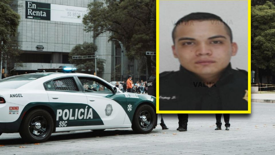 Agente de la SSC de la Ciudad de México.