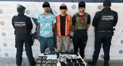 Caen presuntos narcomenudistas en la colonia Crispín Treviño, Guadalupe