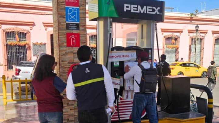 Profeco clausura 5 gasolineras en Oaxaca y detecta irregularidades en 11 instrumentos de medición