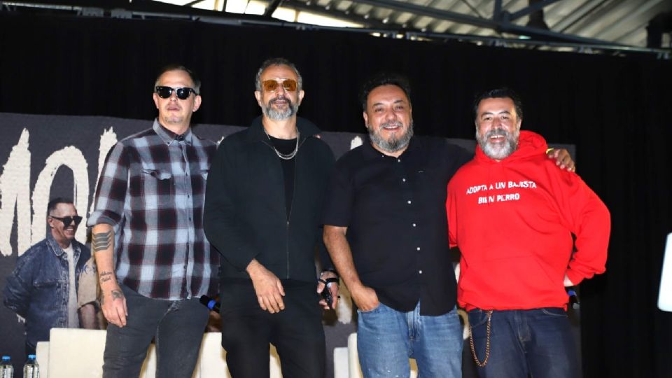 A esta conversación se sumó Rubén Albarrán, vocalista de Café Tacvba.