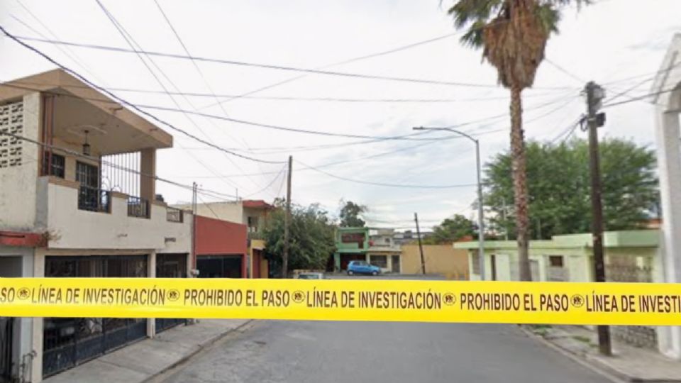 Elementos policiacos resguardaron la zona del ataque mientras peritos levantaban evidencia en la colonia Benito Juárez.