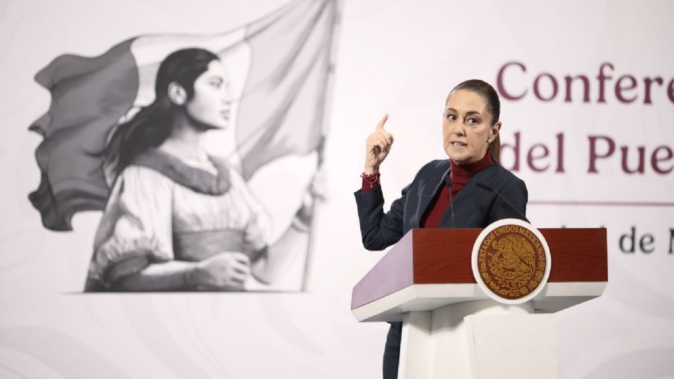 Claudia Sheinbaum, presidenta de México.