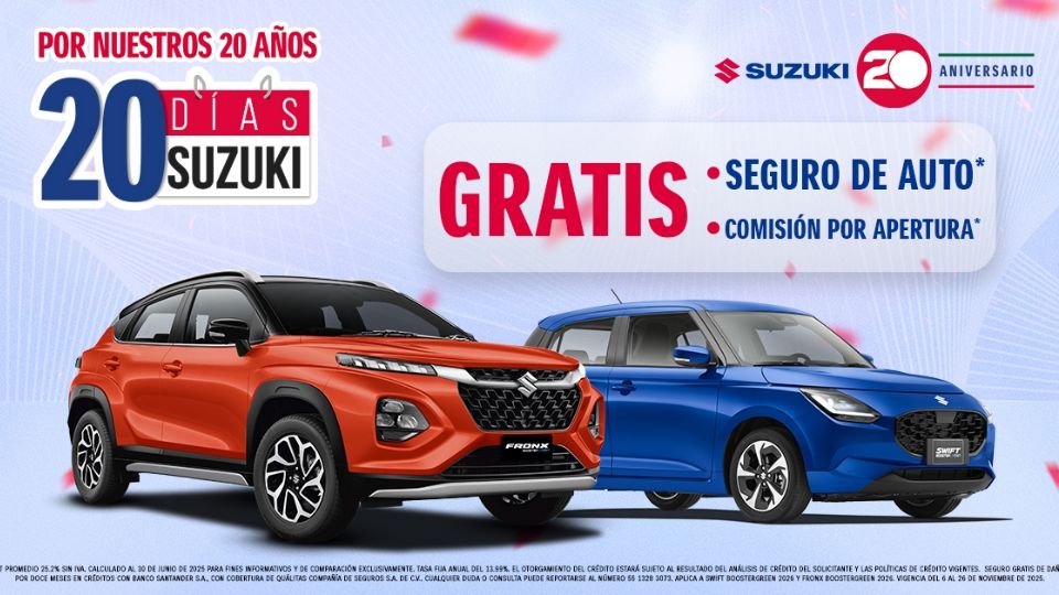 Foto: Cortesía de SUZUKI