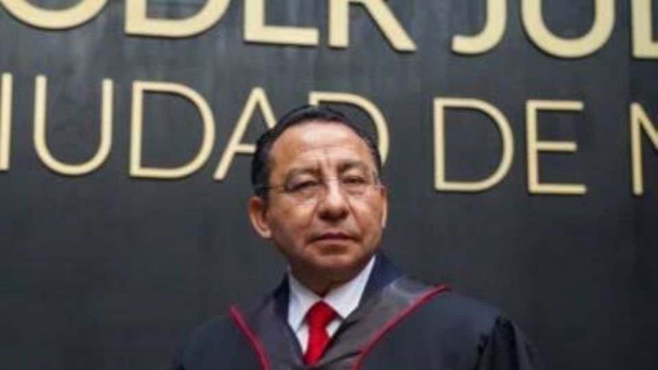 Magistrado Rafael Guerra Álvarez dirigió parte su discurso a la base trabajadora.