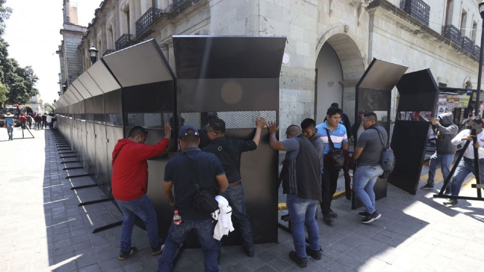 No se descarta la presencia de grupos violentos de encapuchados para cometer actos vandálicos.
