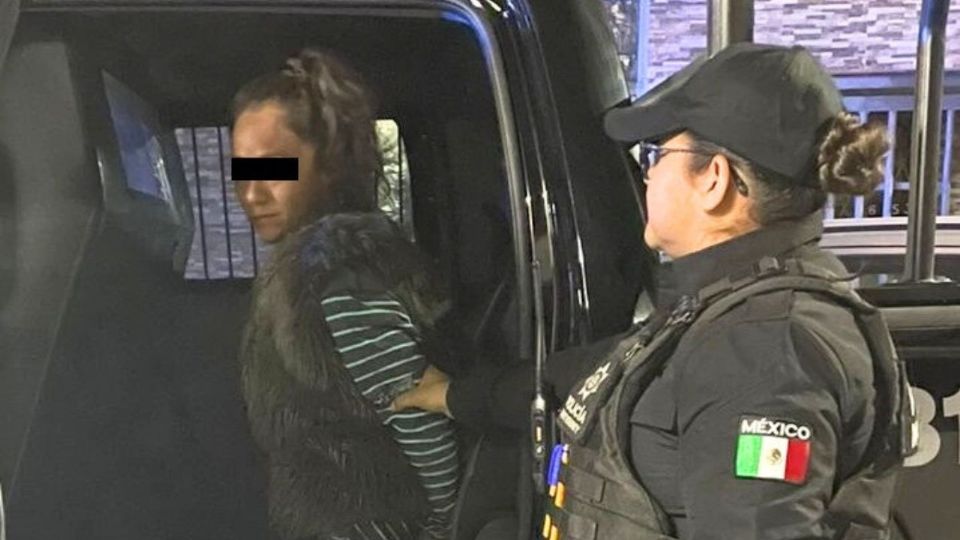 La sospechosa fue identificada como Evelyn Sandra 'N' de 41 años de edad.