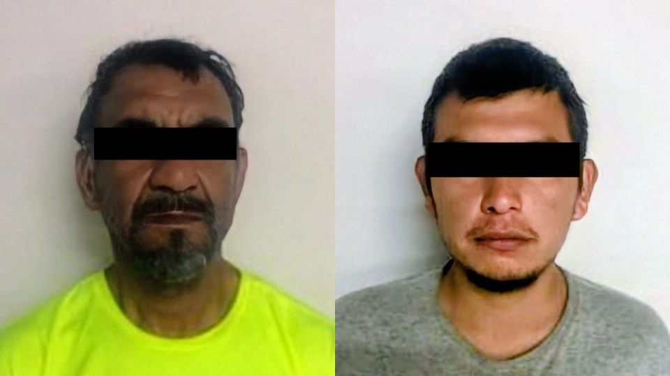 Los detenidos fueron identificados como José 'N' de 54 años y Gustavo 'N' 28.
