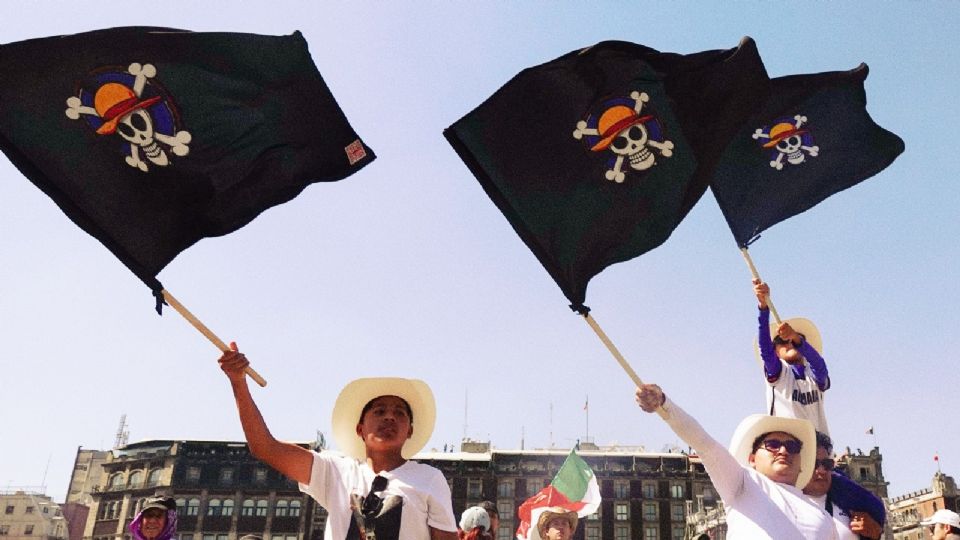 Marcha de la generación Z en la CDMX.