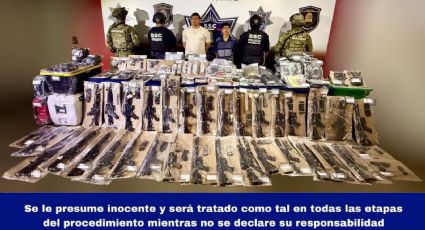 SSC de Quintana Roo realiza histórico aseguramiento de armamento y detiene a dos personas