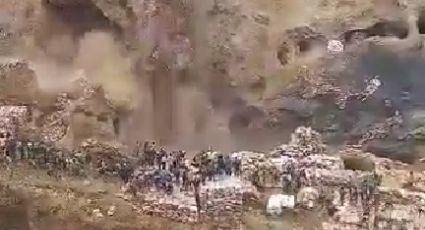 Deslizamiento de tierra en el Congo deja al menos 40 mineros ilegales muertos (Video)