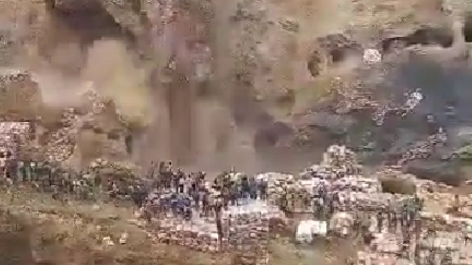 Un deslizamiento de tierra en el Congo en una mina ilegal, dejó al menos 40 muertos.