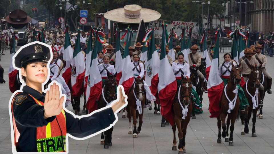 Tránsito de Monterrey implementará cierres y desvíos por el desfile del Día de la Revolución Mexicana 2025.