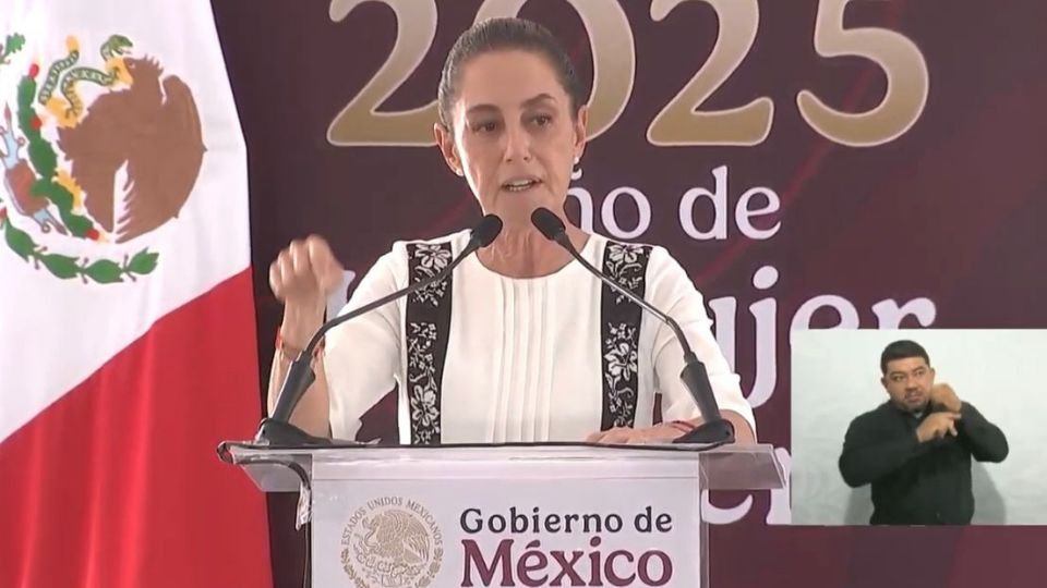 Claudia Sheinbaum, presidenta de México.