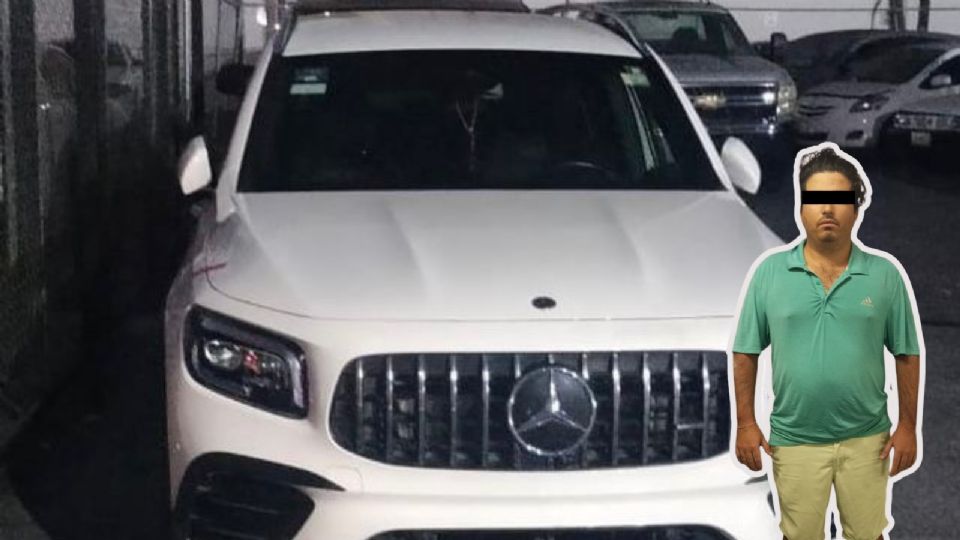 Operativo de la Policía de San Pedro permitió recuperar una camioneta Mercedes-Benz robada y detener al presunto responsable.