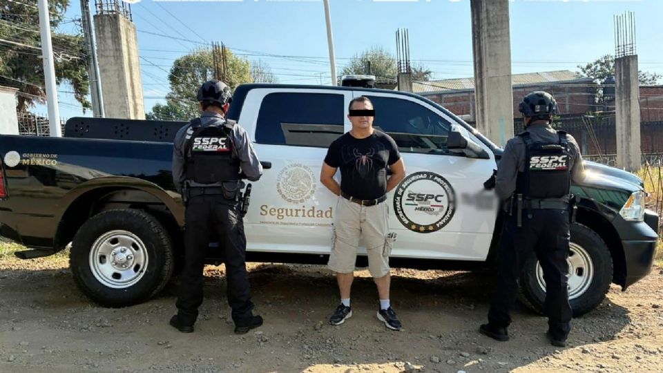 Detenido en el marco del Plan Michoacán.