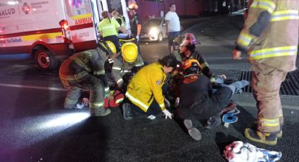 Muere hombre atropellado en Morones Prieto; otro es hospitalizado de emergencia en Monterrey