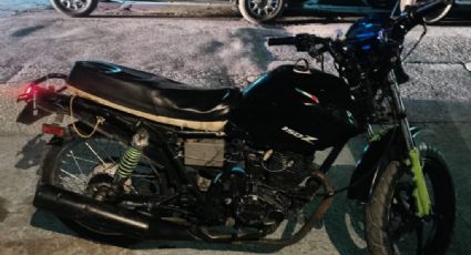 Detienen a motociclista tras persecución en Guadalupe; conducía una unidad robada