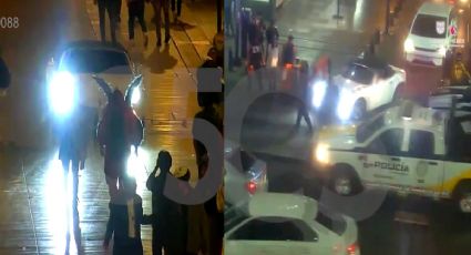 VIDEO | Auto invade zona peatonal en CDMX y desata pánico entre ciudadanos