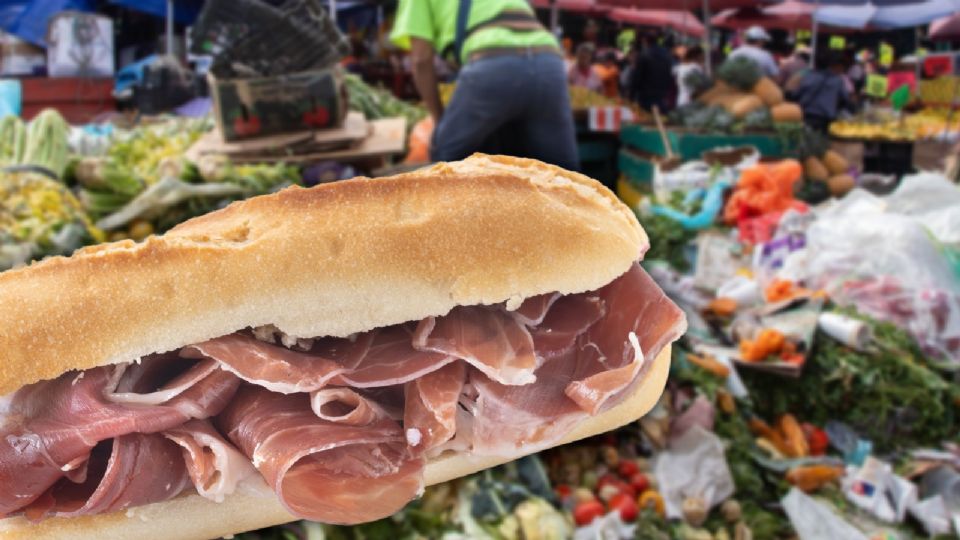 ortas de la basura en CDMX: la joya curiosa de la Central de Abasto.