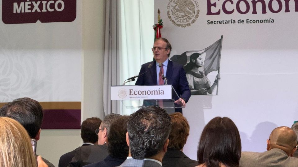 Marcelo Ebrard advirtió que México seguirá aplicando “una política industrial agresiva”.