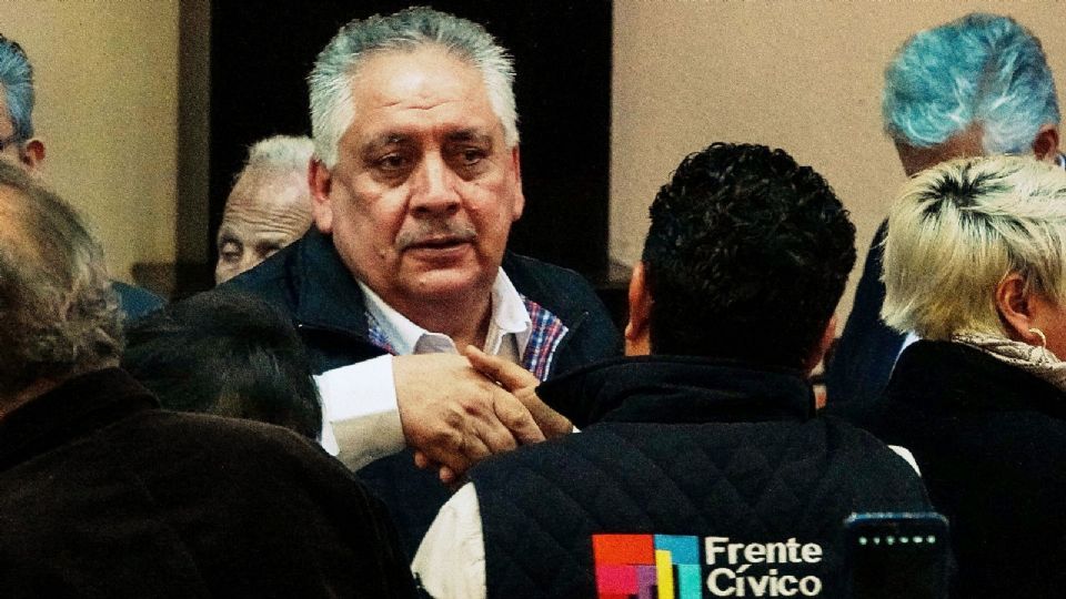 Guadalupe Acosta Naranjo, líder del Frente Cívico Nacional.