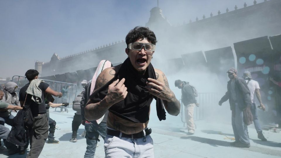 Marcha de la generación Z.