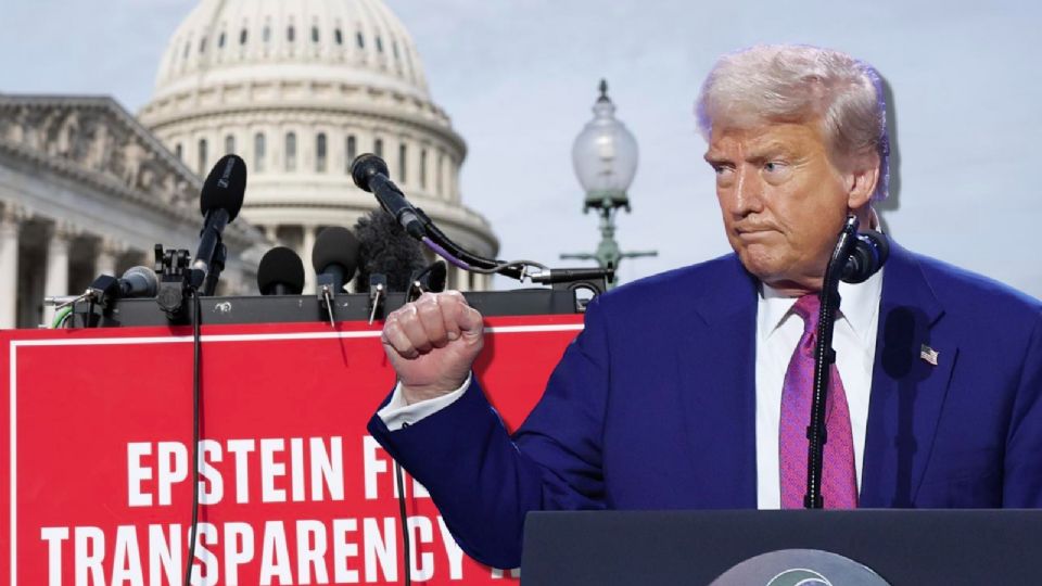 Envían a Donald Trump ley para publicar documentos de Epstein.