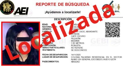 Menor de 14 años desaparecida en Escobedo luego de jugar Roblox aparece en Nuevo Laredo