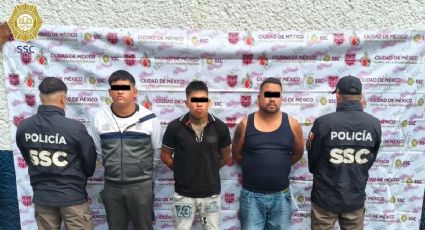 Golpe a la extorsión en CDMX: caen tres de "Los Negros" por amenazar a choferes en la GAM