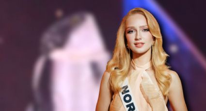 VIDEO | Miss Noruega genera polémica por vestimenta de salmón en ceremonia de trajes típicos en Miss Universo 2025