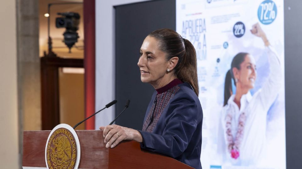 Claudia Sheinbaum, presidenta de México.