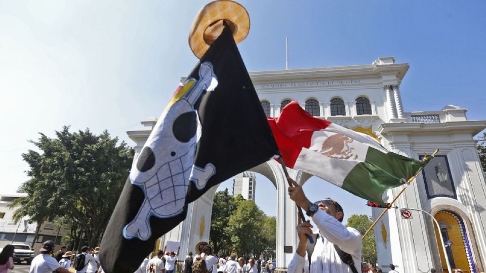 Alrededor de 20 mil personas, participaron en la marcha a la que convocaron jóvenes de la Generación Z.