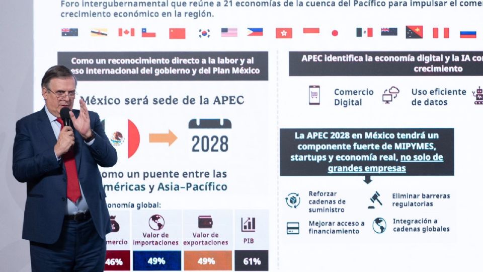 Marcelo Ebrard, secretario de Economía.