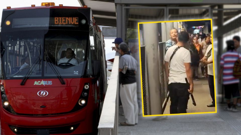 El altercado comenzó cuando el joven con discapacidad intentó incorporarse a la fila del camión.