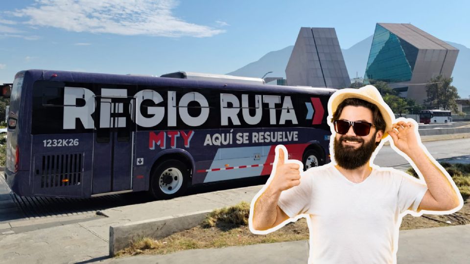 Unidades de la Regio Ruta que integrarán el nuevo Circuito F, destinado a mejorar la movilidad entre el Centro y el Sur de Monterrey.