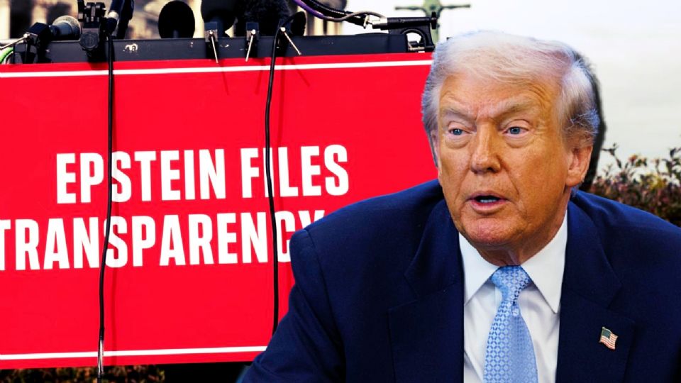Donald Trump firma ley para publicar los documentos de Epstein.