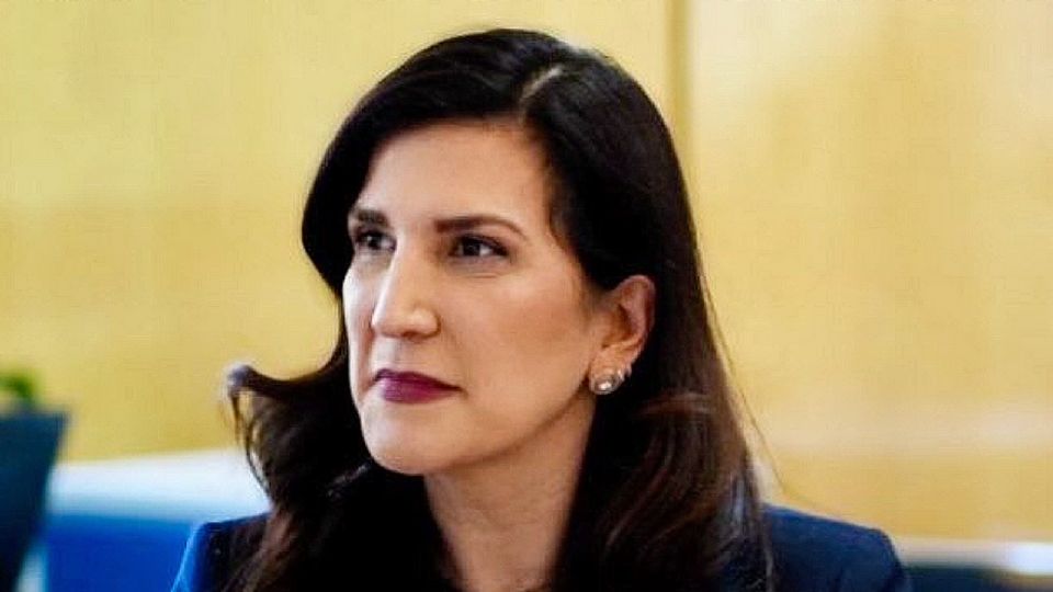 Kenia López Rabadán, presidenta de la Mesa Directiva en la Cámara de Diputados.